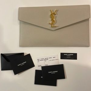 YSL Uptown Clutch